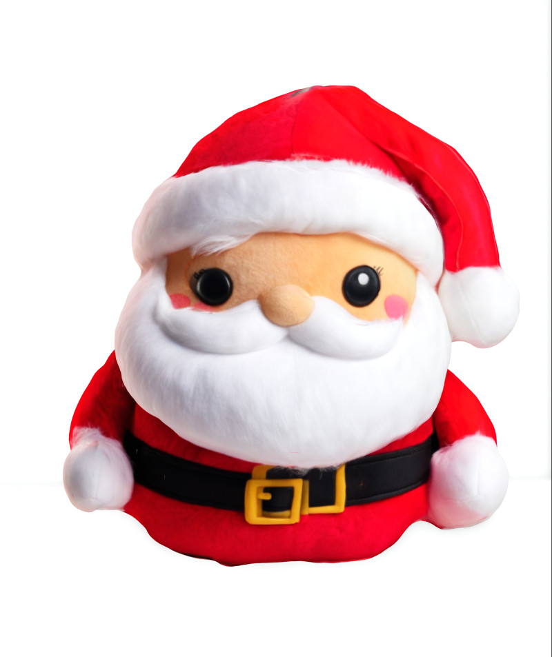 SantaPlushie 3D Model .c4d .max .obj .3ds .fbx .stl .blend 