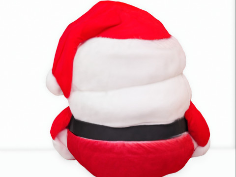 SantaPlushie 3D Model