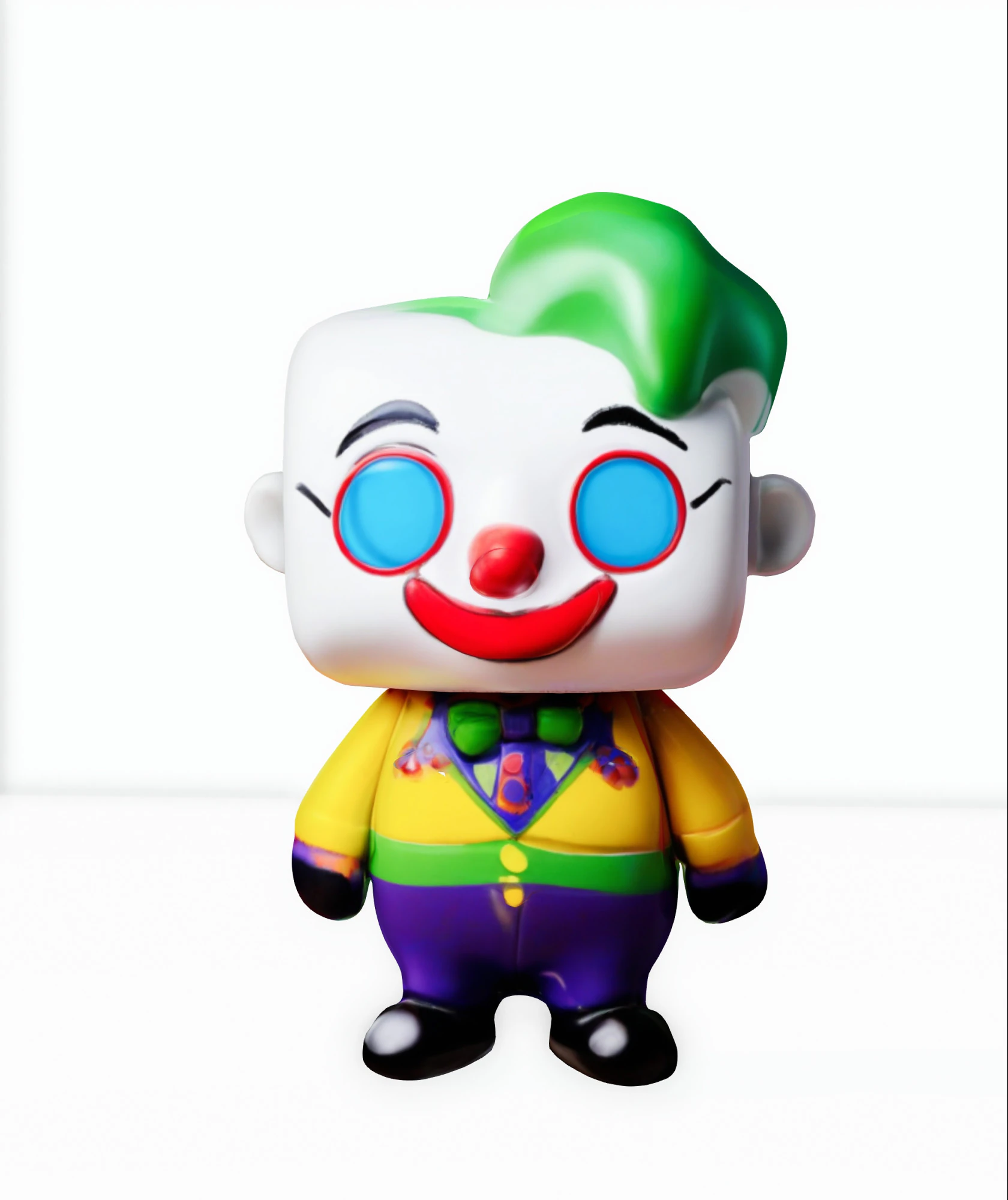 Joyful Joker 3D Model .c4d .max .obj .3ds .fbx .stl .blend 
