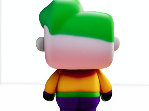 Joyful Joker Model 3D