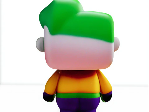 Joyful Joker 3D Model