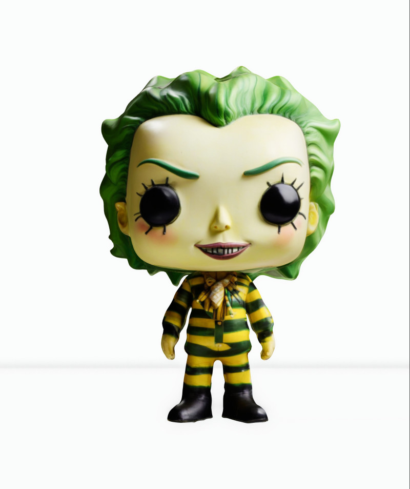 GreenHaired Beetlejuice Modelo 3D .c4d .max .obj .3ds .fbx .stl .blend 