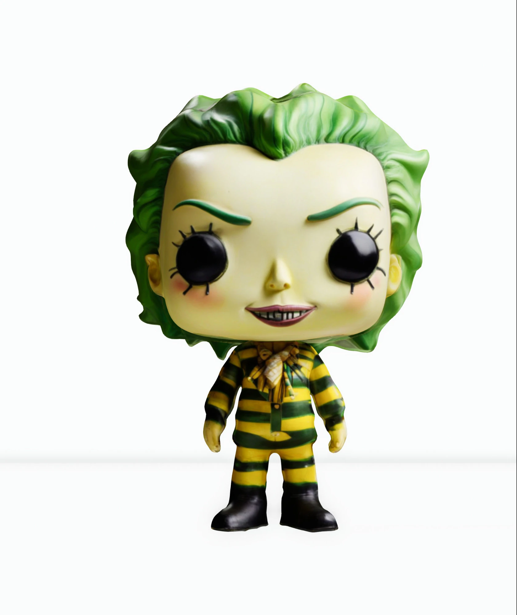 GreenHaired Beetlejuice 3D Model .c4d .max .obj .3ds .fbx .stl .blend 