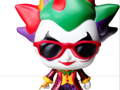 Funky Jester-grap 3D Model