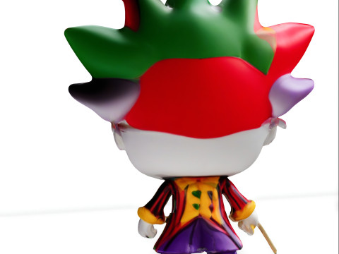 Funky Jester Joke 3D 모델