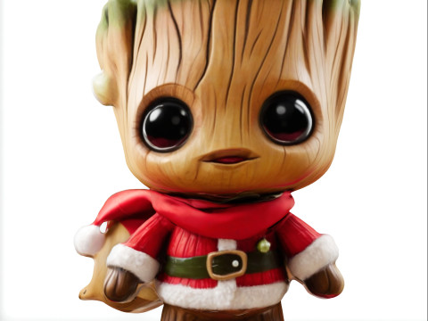 Hollyday Groot 3Dモデル