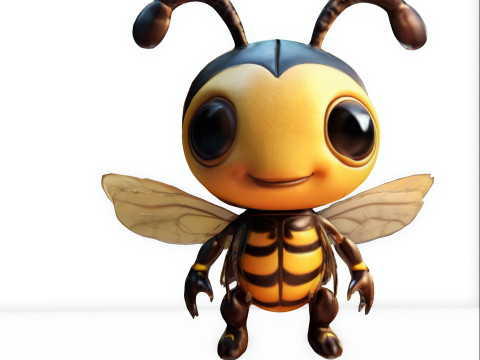 Buzzy Bee 3D Model