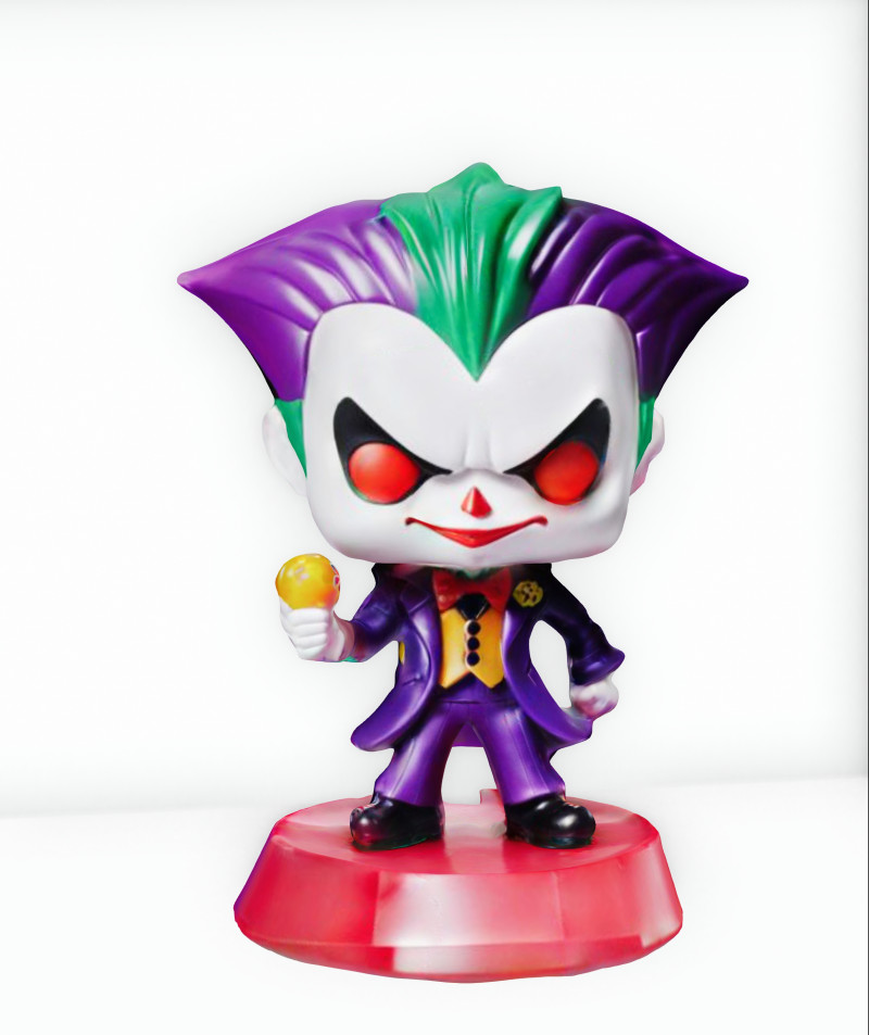 Coringa Chibi 3D Model .c4d .max .obj .3ds .fbx .stl .blend