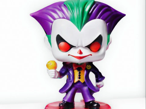 Coringa Chibi 3D Model