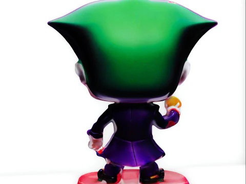Coringa Chibi 3D Model