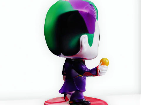 Coringa Chibi 3D Model