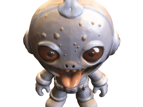Alien Astronaut Character 3Dモデル