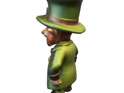 Stylized Leprechaun Modelo 3D