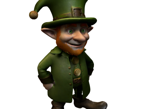 Stylized Leprechaun 3Dモデル