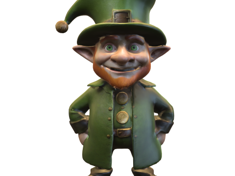 Stylized Leprechaun 3Dモデル