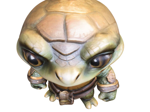 Turtle Warrior 3D Model