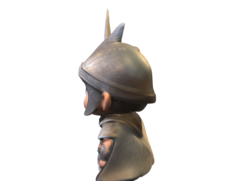 Child Warrior 3Dモデル