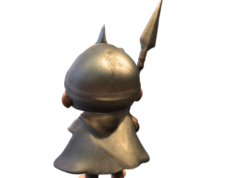 Child Warrior 3Dモデル