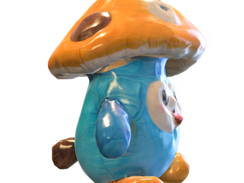 Plushie mushroom 3D Model
