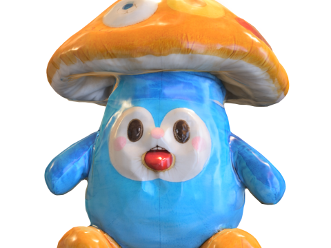 Plushie mushroom 3D Model