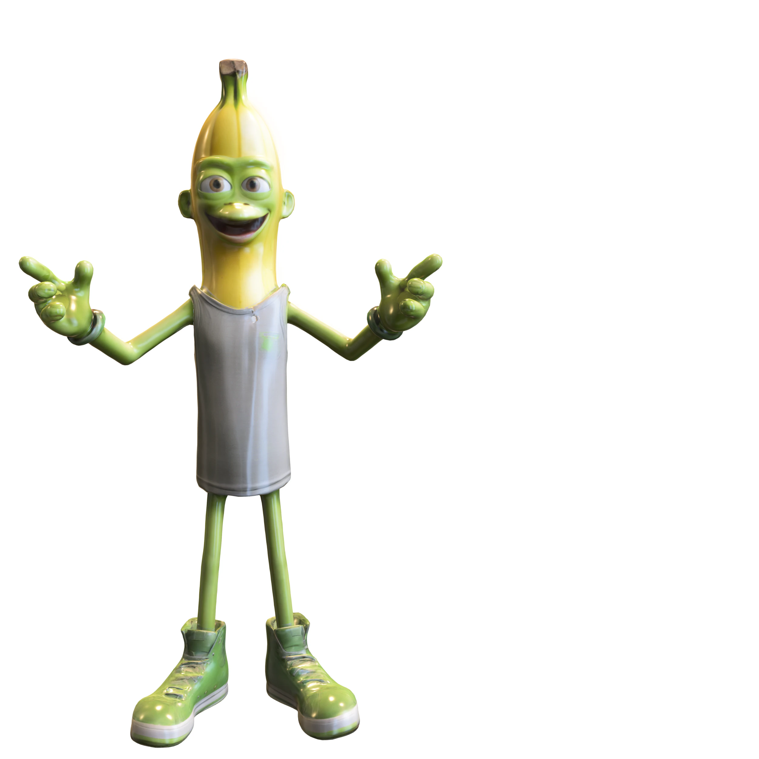 Humanoid banana man 3D Model .c4d .max .obj .3ds .fbx .stl .blend 