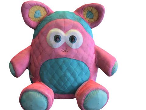 Doll pink plushie 3D-Modell
