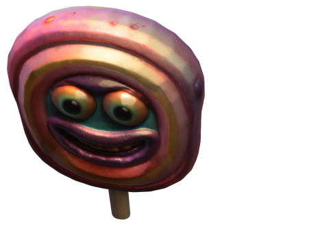 Smiling Popsicle 3D Модель