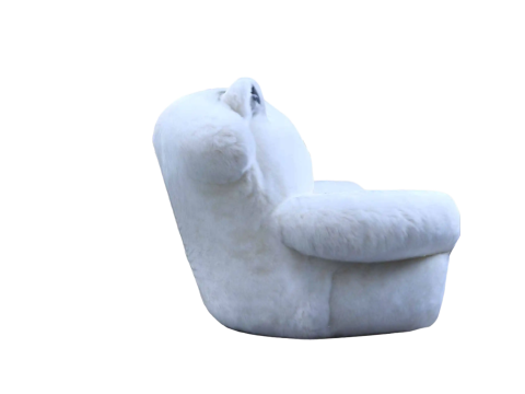 Polar Bear Throne Chair Model 3D