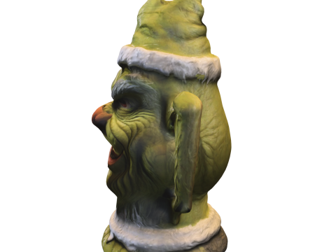 Grinch Style Christmas Mug Modelo 3D