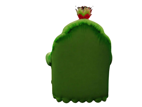Grinch Inspired Plush Armchair Modelo 3D
