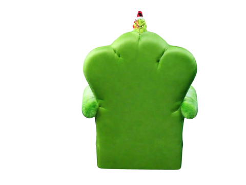 Grumpy Green Throne Modelo 3D