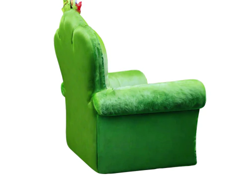Grumpy Green Throne 3D Model