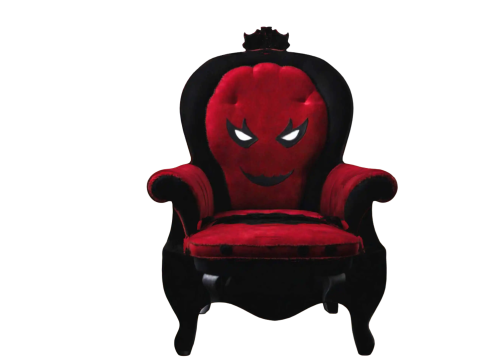 Demonic Throne Gothic Horror Modèle 3D