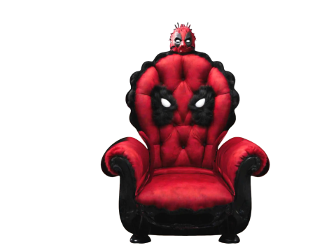 Deadpool Inspired Throne Modèle 3D