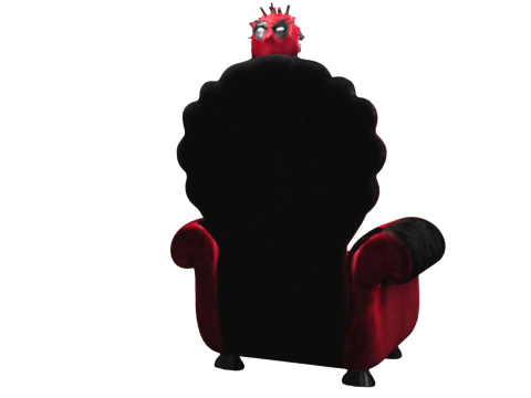 Deadpool Inspired Throne Modèle 3D