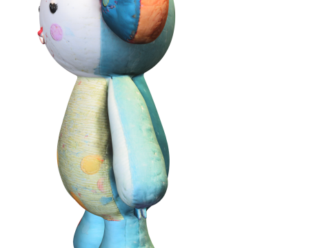 Adorable Plush Toy Model 3D