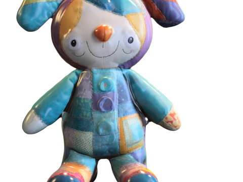 Patchwork Plush Toy Modèle 3D