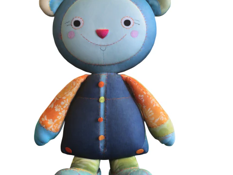 Peluş Oyuncak Modeli 3D Model