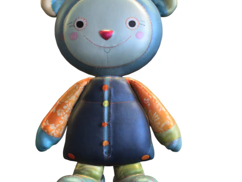 Plush Toy Model 3D Model