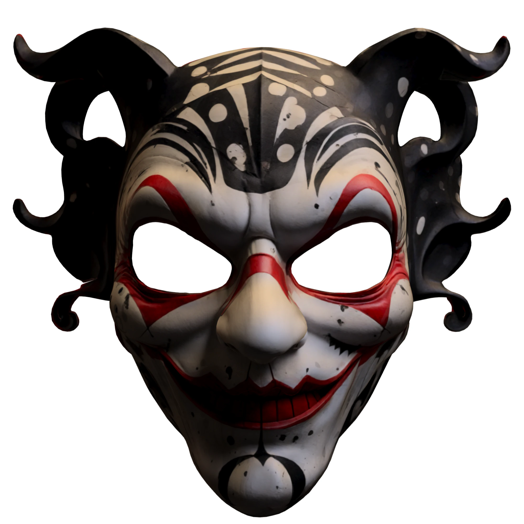 Mascarade halloween sinister 3D Model .c4d .max .obj .3ds .fbx .stl .blend 