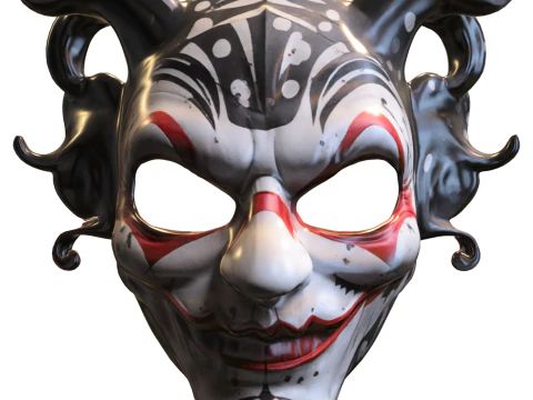 Mascarade halloween sinister 3D Model