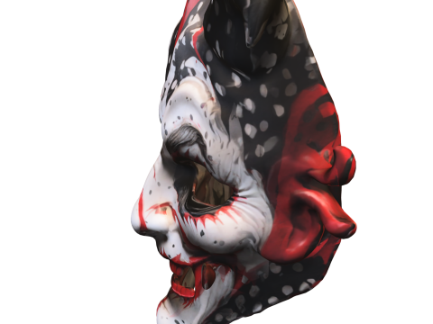 Mascarade halloween joker 3D Model