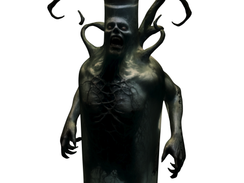 Dark Soul in a Bottle Model 3D
