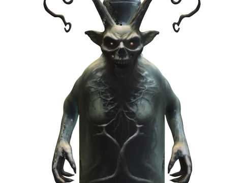 Demonic Soul in a Bottle Modelo 3D