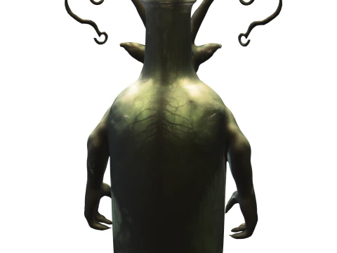 Demonic Soul in a Bottle 3D Model