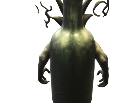 Soul in a Bottle Horror Game 3Dモデル