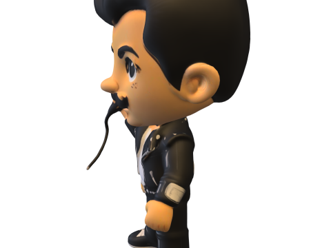 Chibi Rockstar Legend 3D 모델