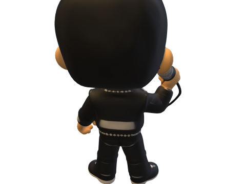 Chibi Rockstar Legend 3D 모델