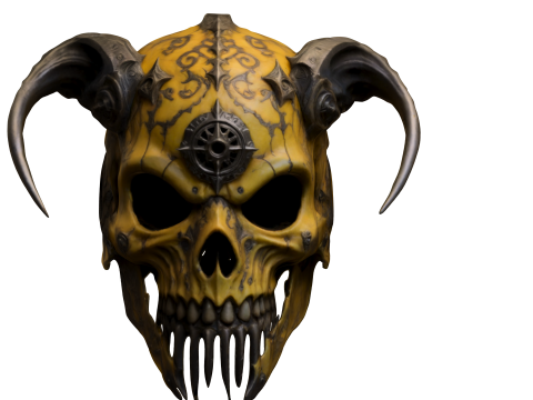 Skull Helmet 3D Модель