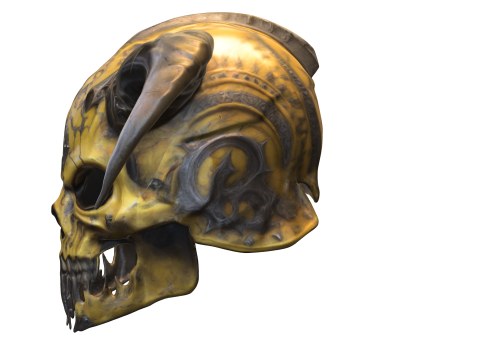Skull Helmet 3D 모델